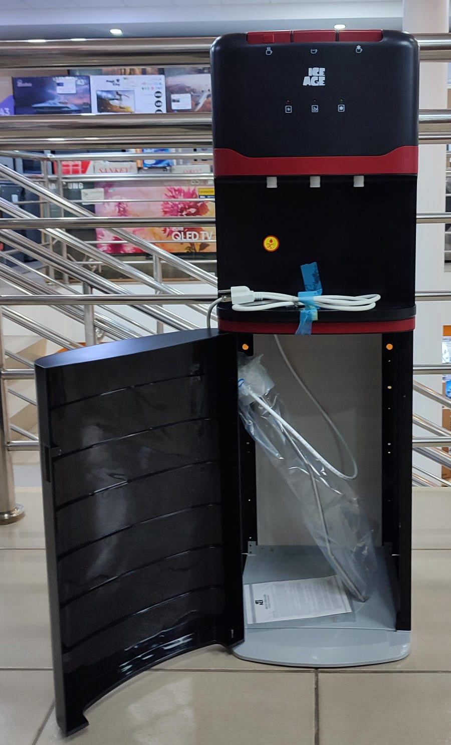 ICE AGE Water Dispenser PS-SLR-818 Red Bottom Loaded