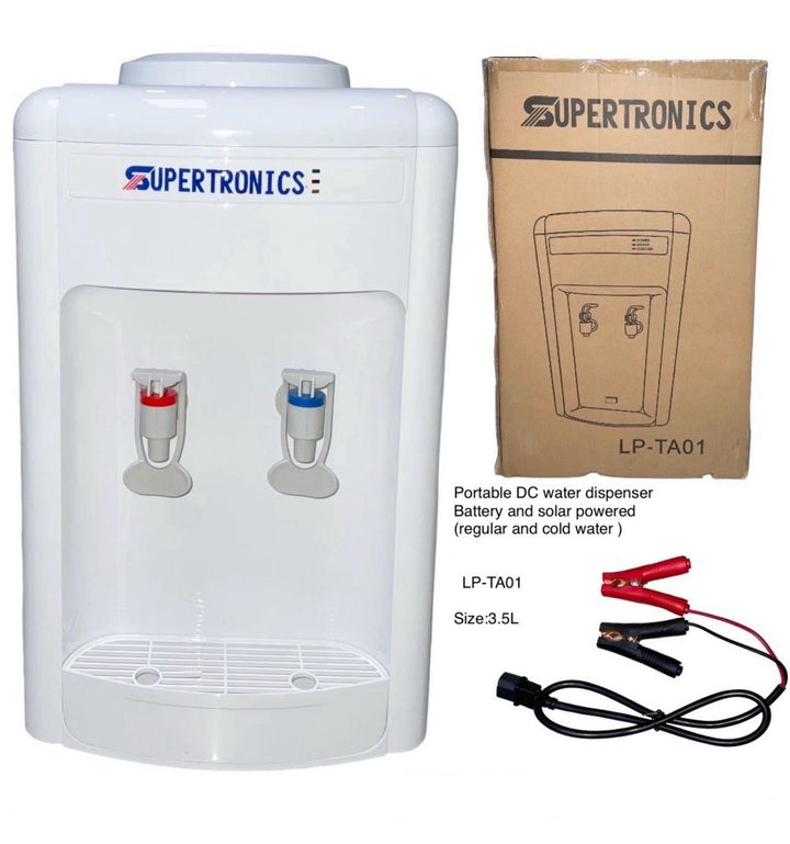 SUPERTRONICS Water Dispenser LP-TA01 Table Model Solar DC