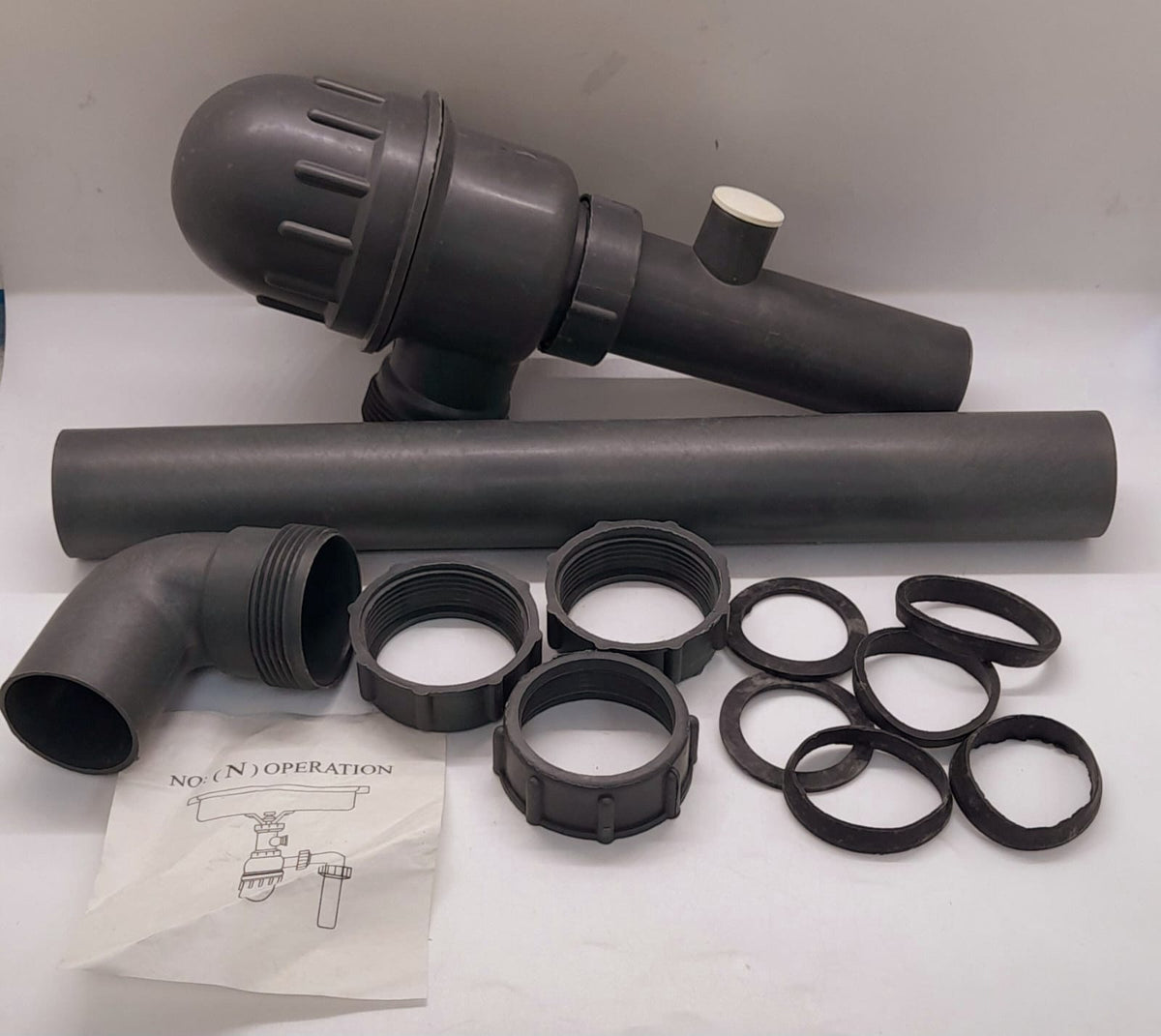 CRONEX PVC Bottle Trap Kit 1 1/2" CXP6624/5