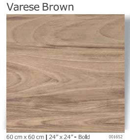 Tile Ceramic 24X24 (60X60CM) Varese Brown