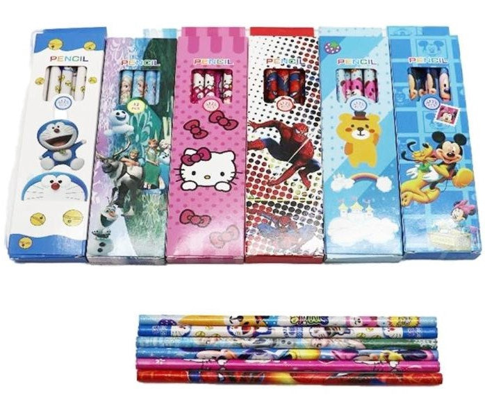 Stationery Pencil CH30215-113 Detodo 12PCS Pack Double Side