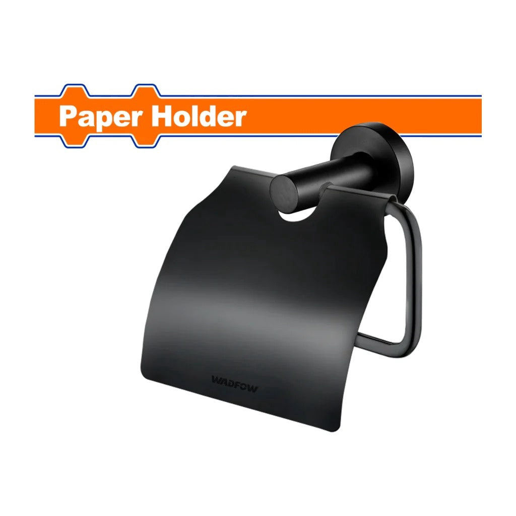 WADFOW Toilet Paper Holder Matte Black WZG1512