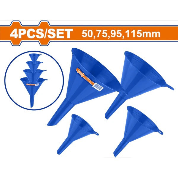 WADFOW Funnel Set 4PCS Plastic WUFS2304