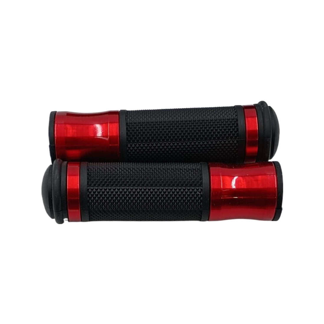M/CYCLE Handle Grip Red Aluminium Pro Wester Moto WM1562