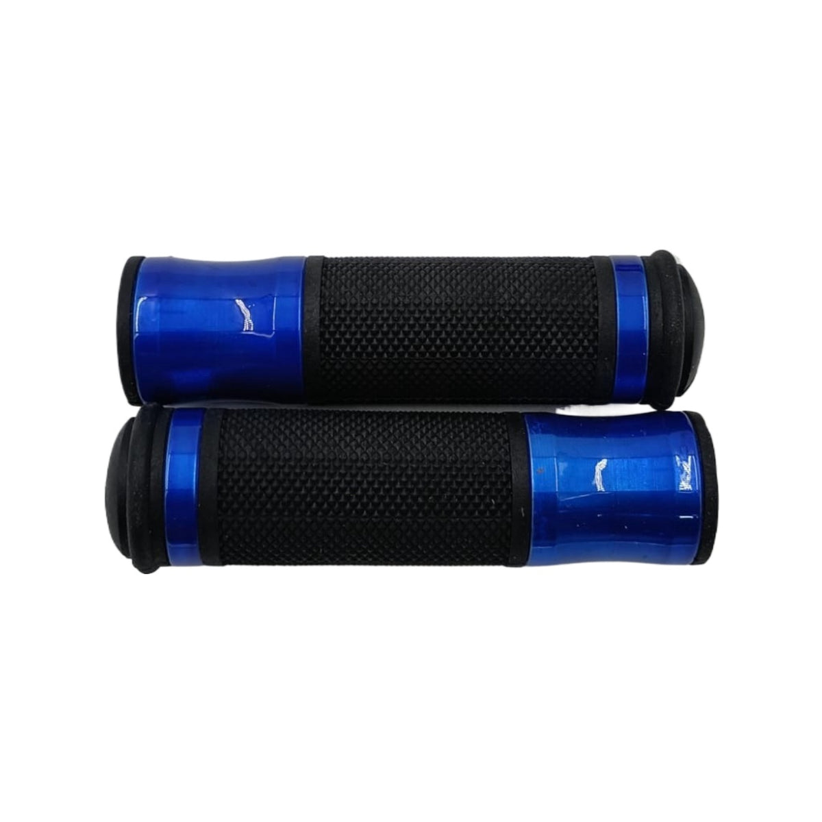 M/CYCLE Handle Grip Blue Aluminium Pro Wester Moto WM1563