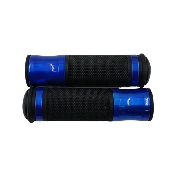 M/CYCLE Handle Grip Blue Aluminium Pro Wester Moto WM1563