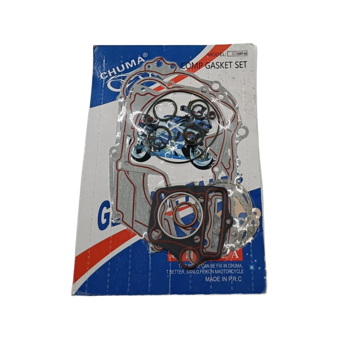 M/CYCLE Gasket Kit CD110 110 Chuma Complete