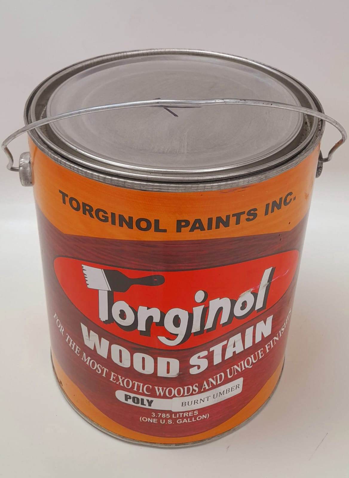 ARBO Wood Stain Poly Burnt Umber 1 Gal