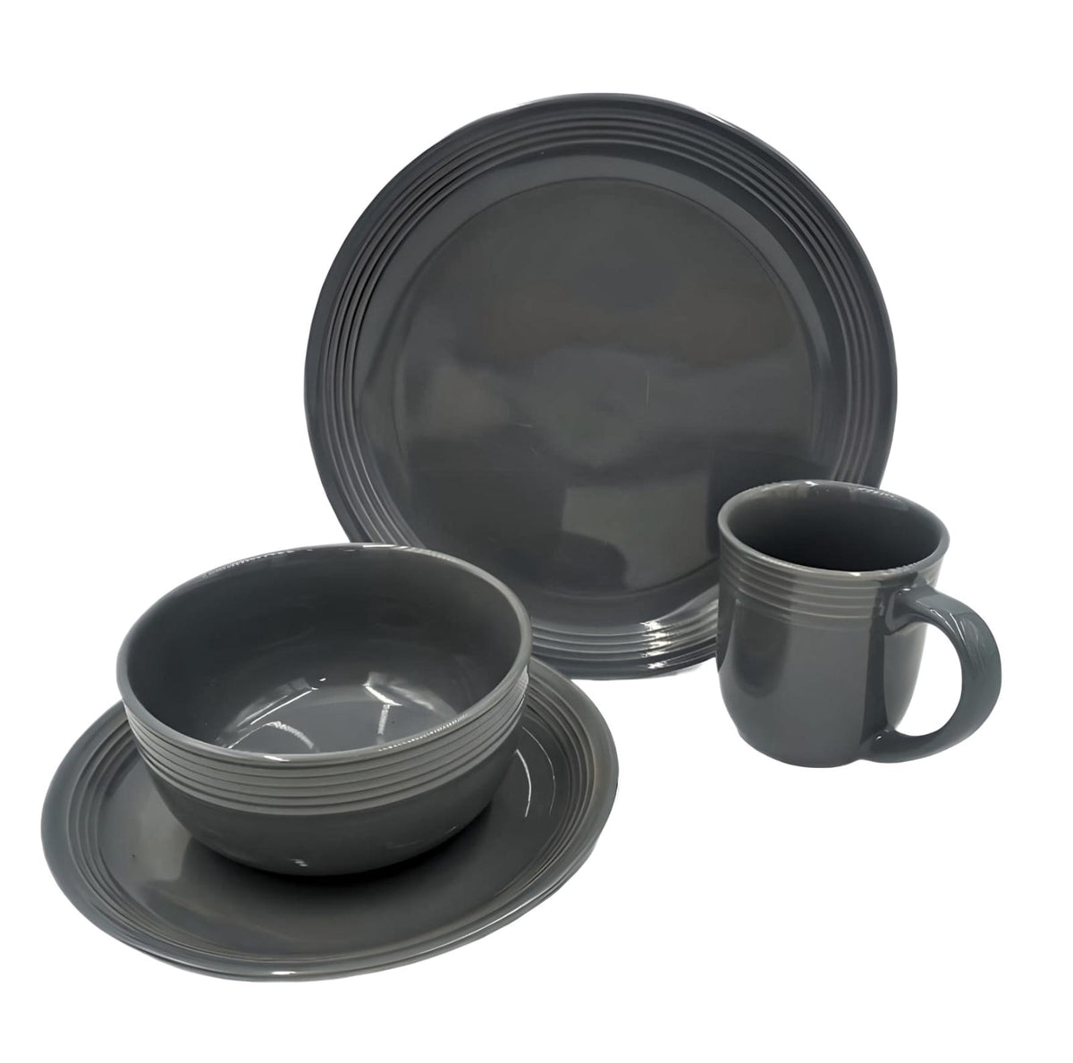 Dinner Set 16PCS NSC-2740 Stoneware Grey