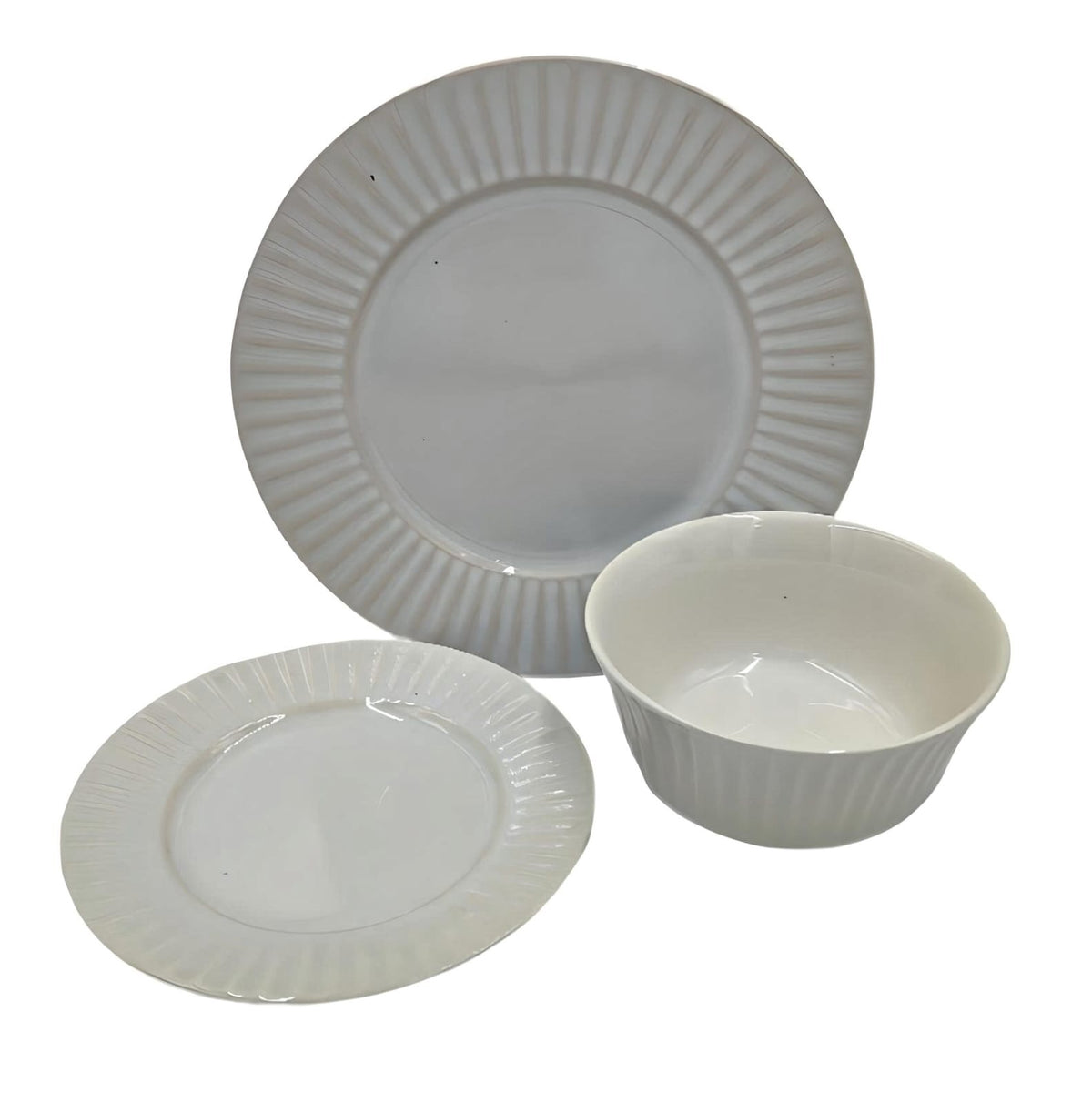 Dinner Set 18PCS NSC-2763 Stoneware Cream