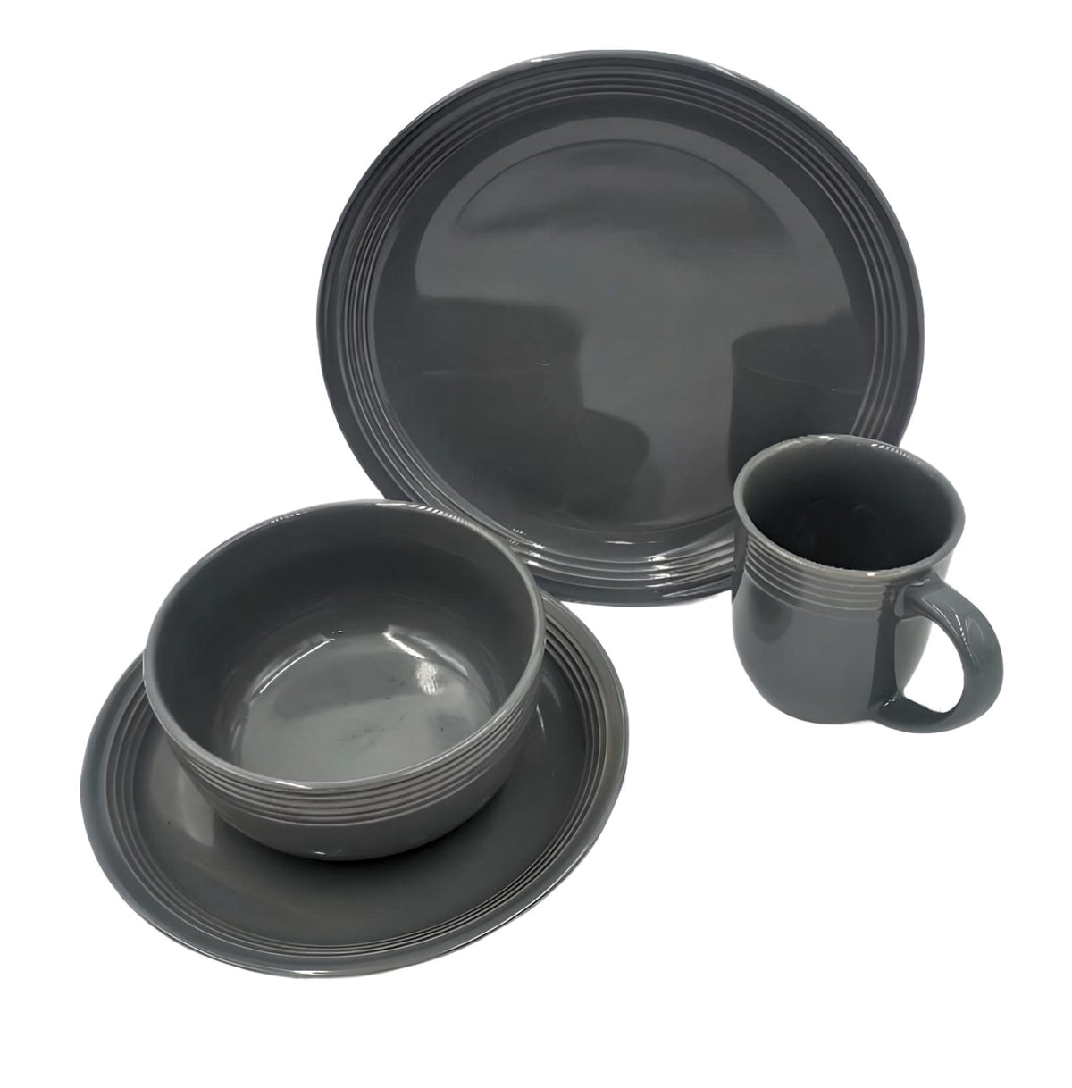 Dinner Set 16PCS NSC-2740 Stoneware Grey