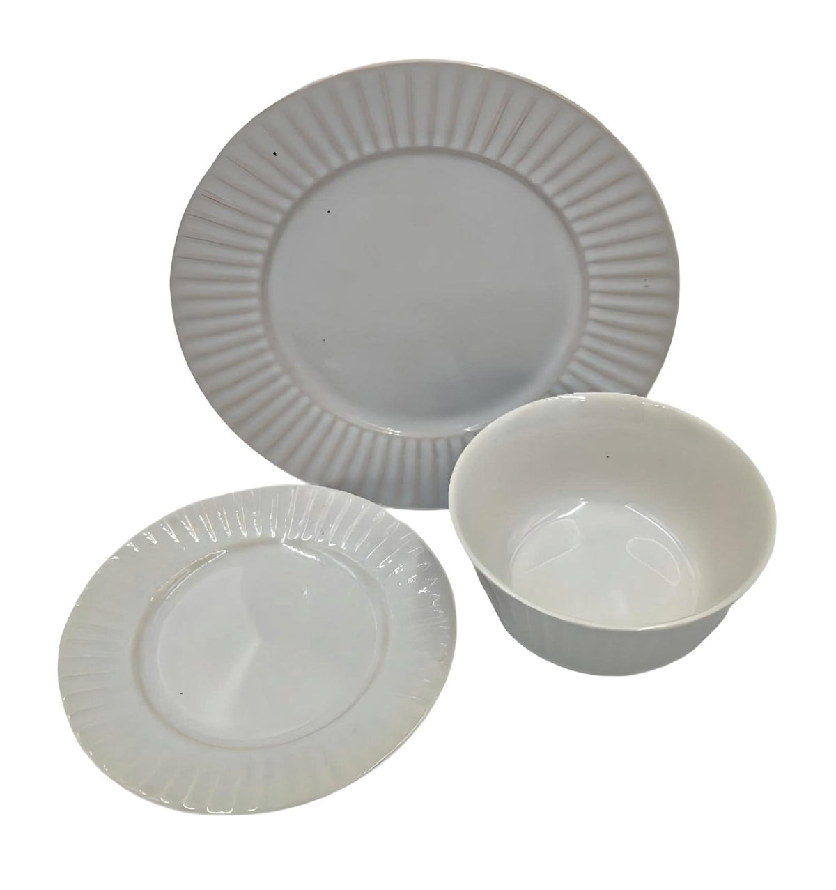 Dinner Set 18PCS NSC-2763 Stoneware Cream
