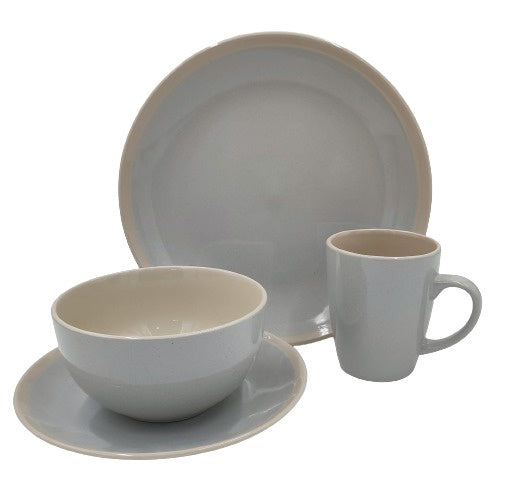 Dinner Set 16PCS NSC-3617 Stoneware Light Brown
