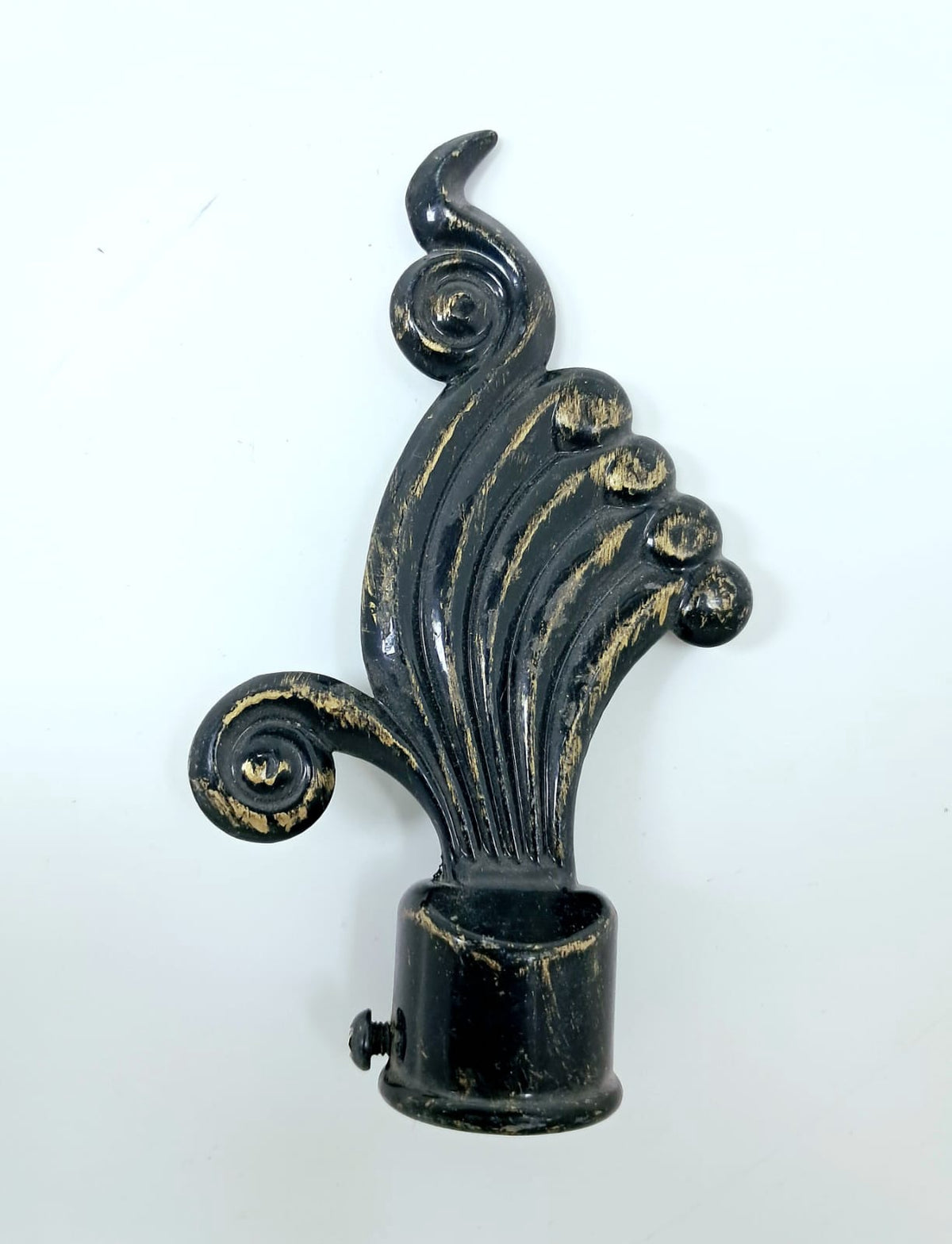 Curtain Rod Ends Decorative AC Small Sold Each