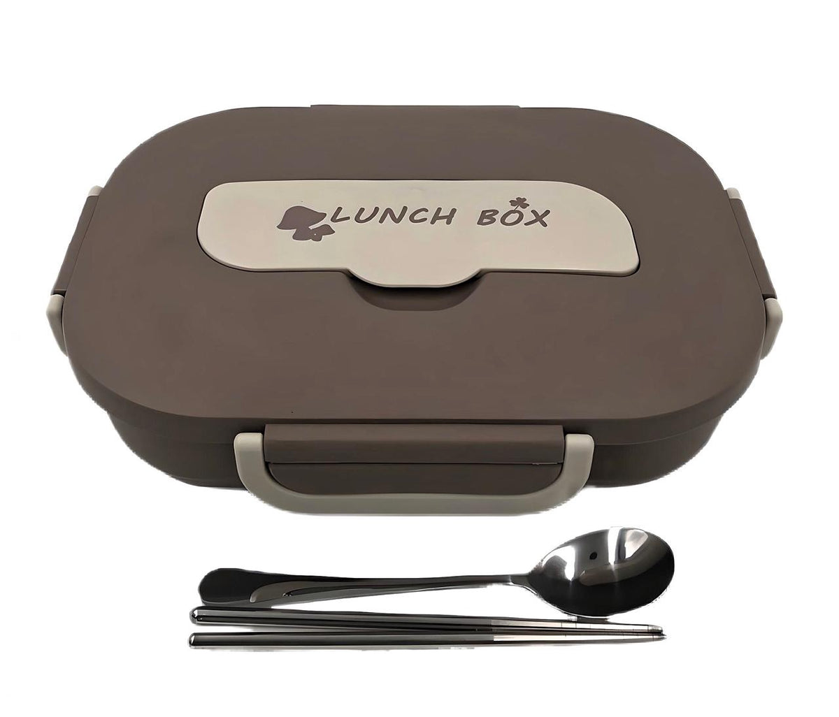 Lunch Bowl 278-4 Kids School with Spoon and Stainless Steel Inside