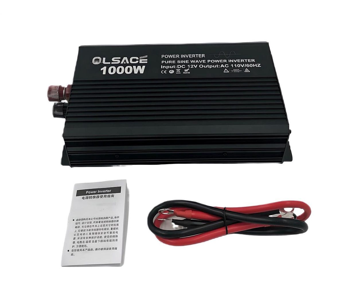 Inverter 1000W 12V-110V 60HZ Olsace Pure Sine Wave