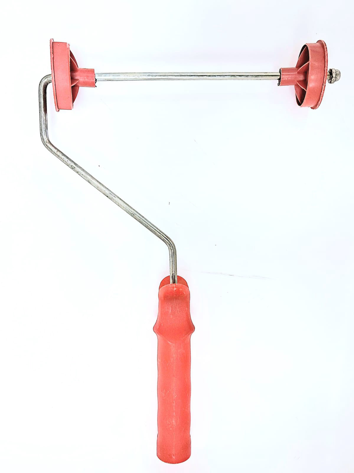 Roller Brush Handle 9" Red