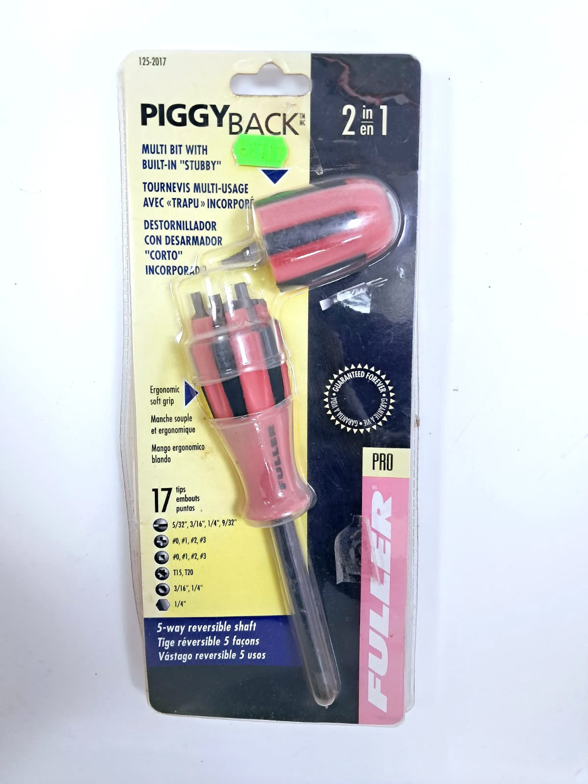 FULLER Screwdriver Bit 17PCS 125-2017