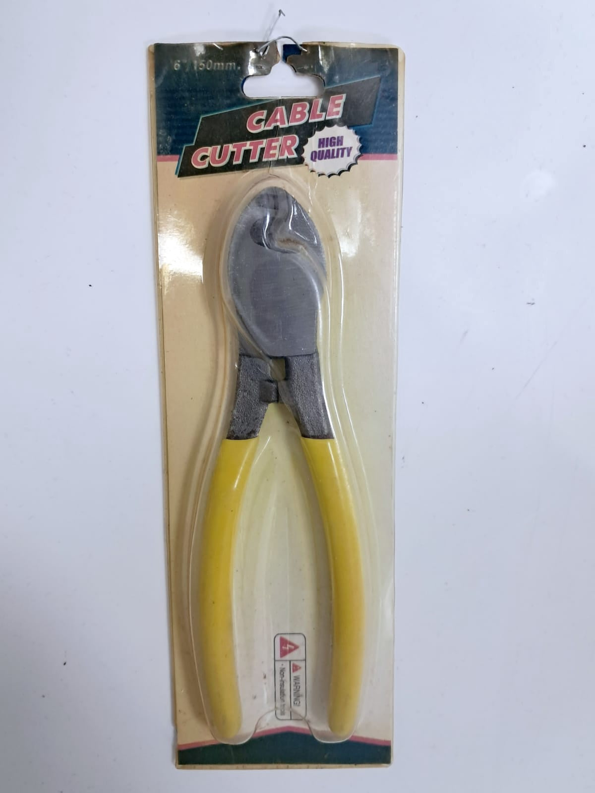 Cable Cutter 6" Yellow Handle