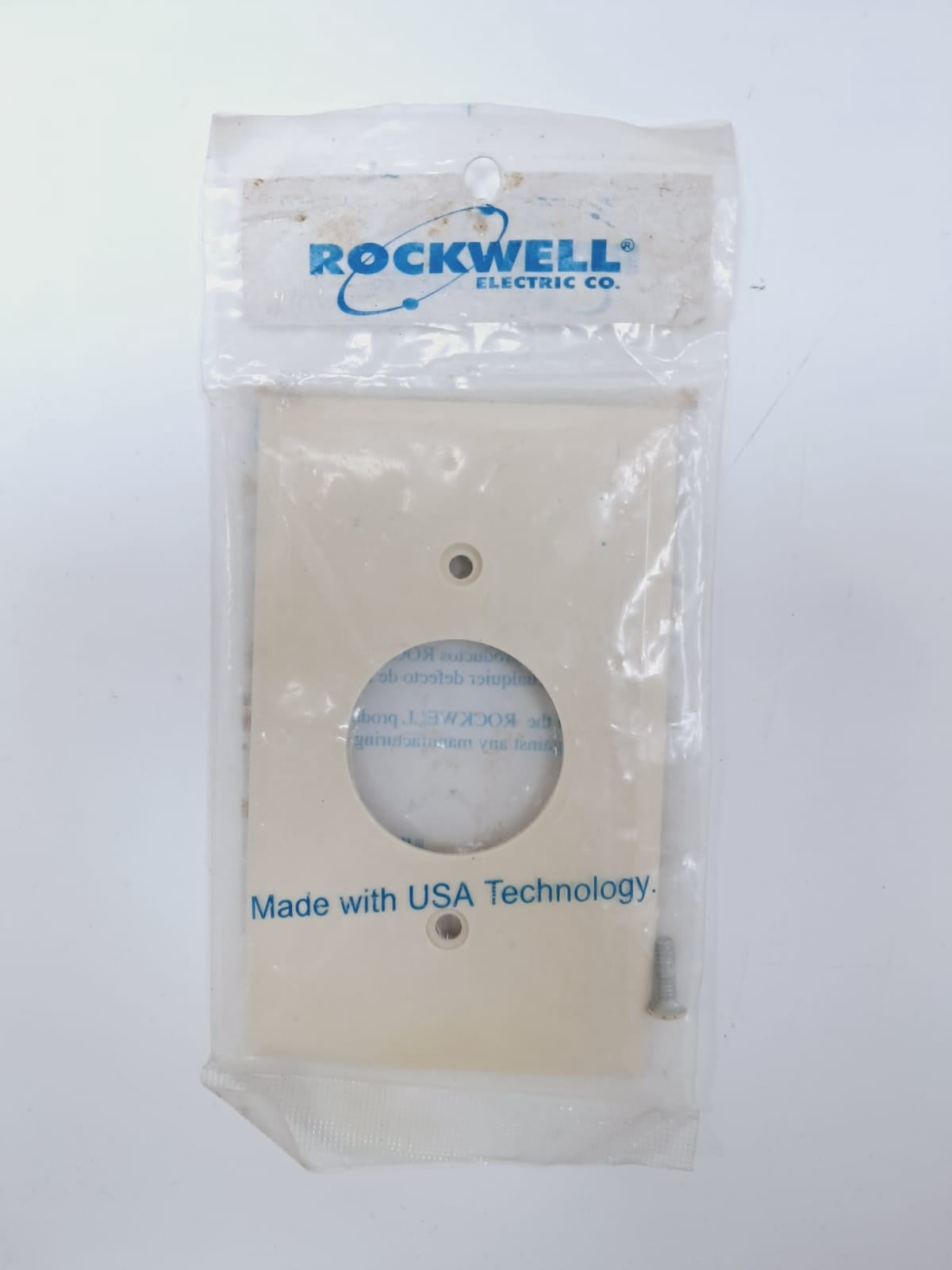 Cover Rockwell 2X4 PVC E352131 Ivory