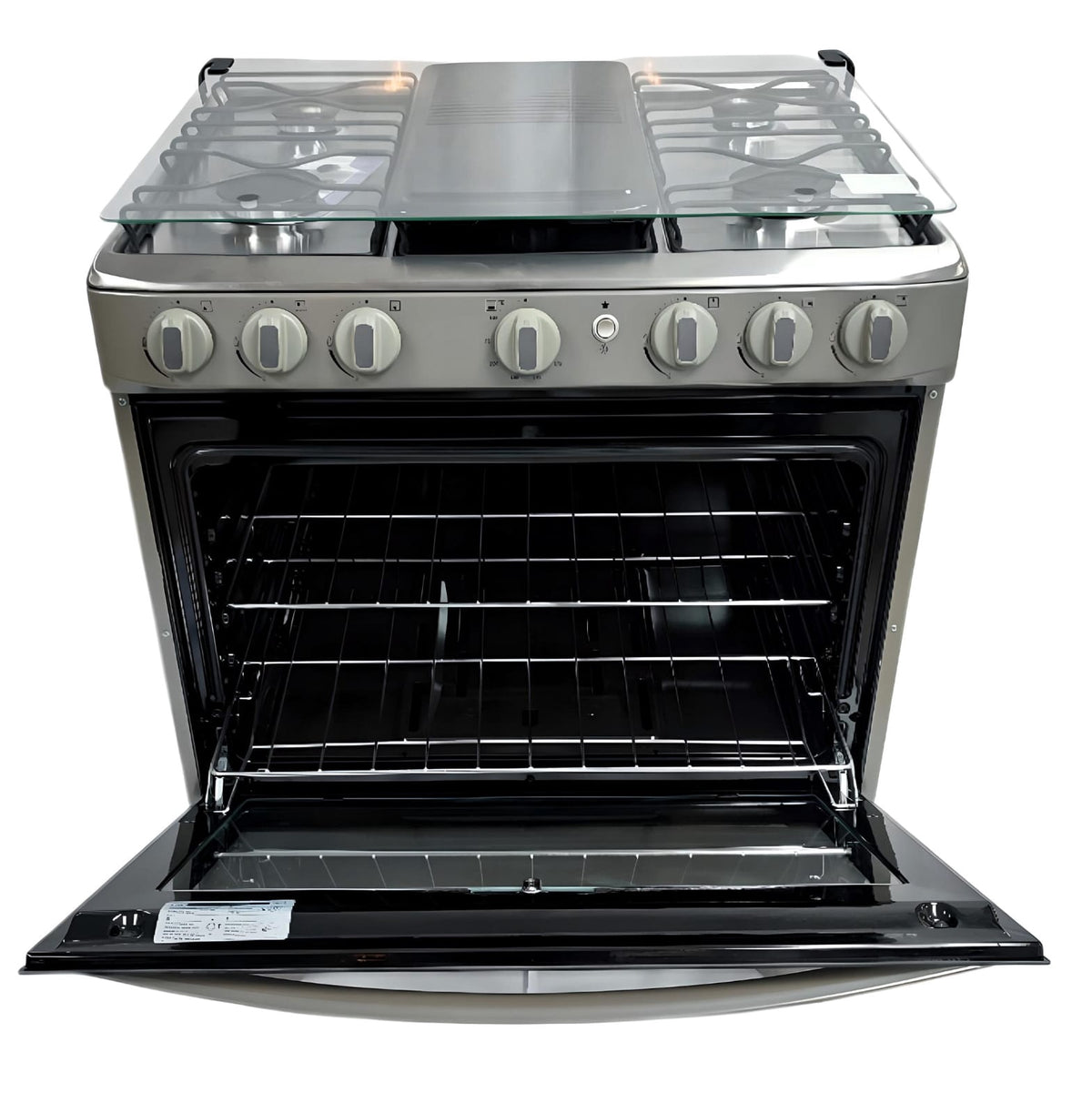 FRIGIDAIRE Stove 6 Burner FKGR30K1HUG Silver