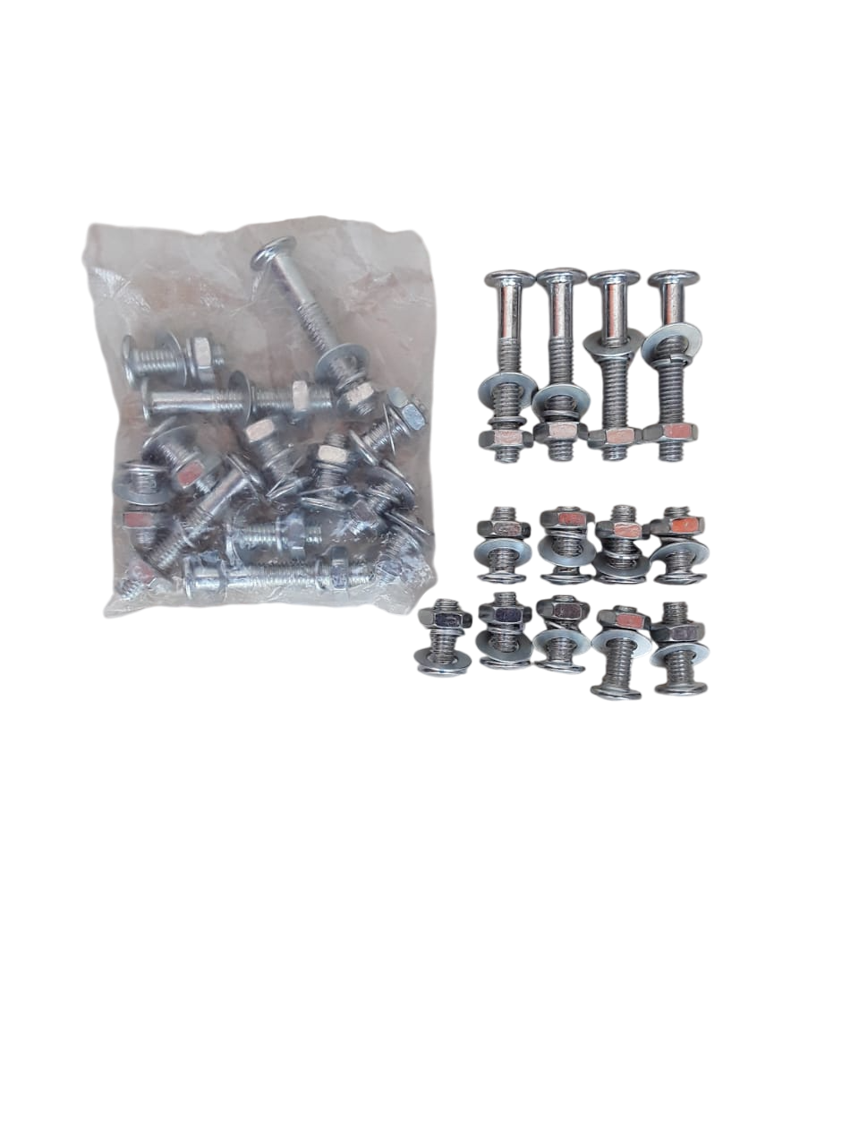 Wheel Barrow Bolt & Nut Replacement Set 13PCS IN Pack