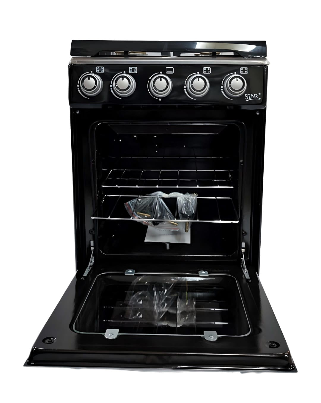 STAR Stove 4 Burner 20" SKXG-20B Black