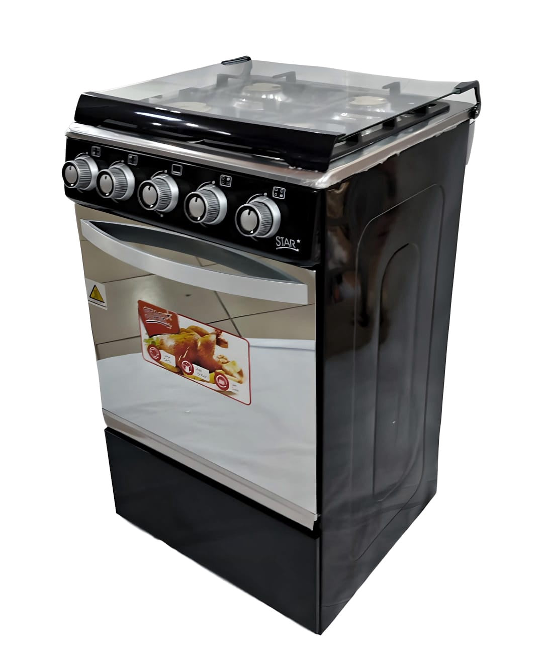 STAR Stove 4 Burner 20" SKXG-20B Black