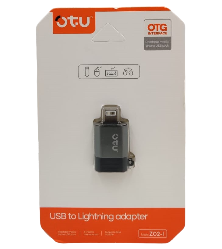 OTU USB Adaptor Otg Interface Z02-I USB to Lightning Adapter