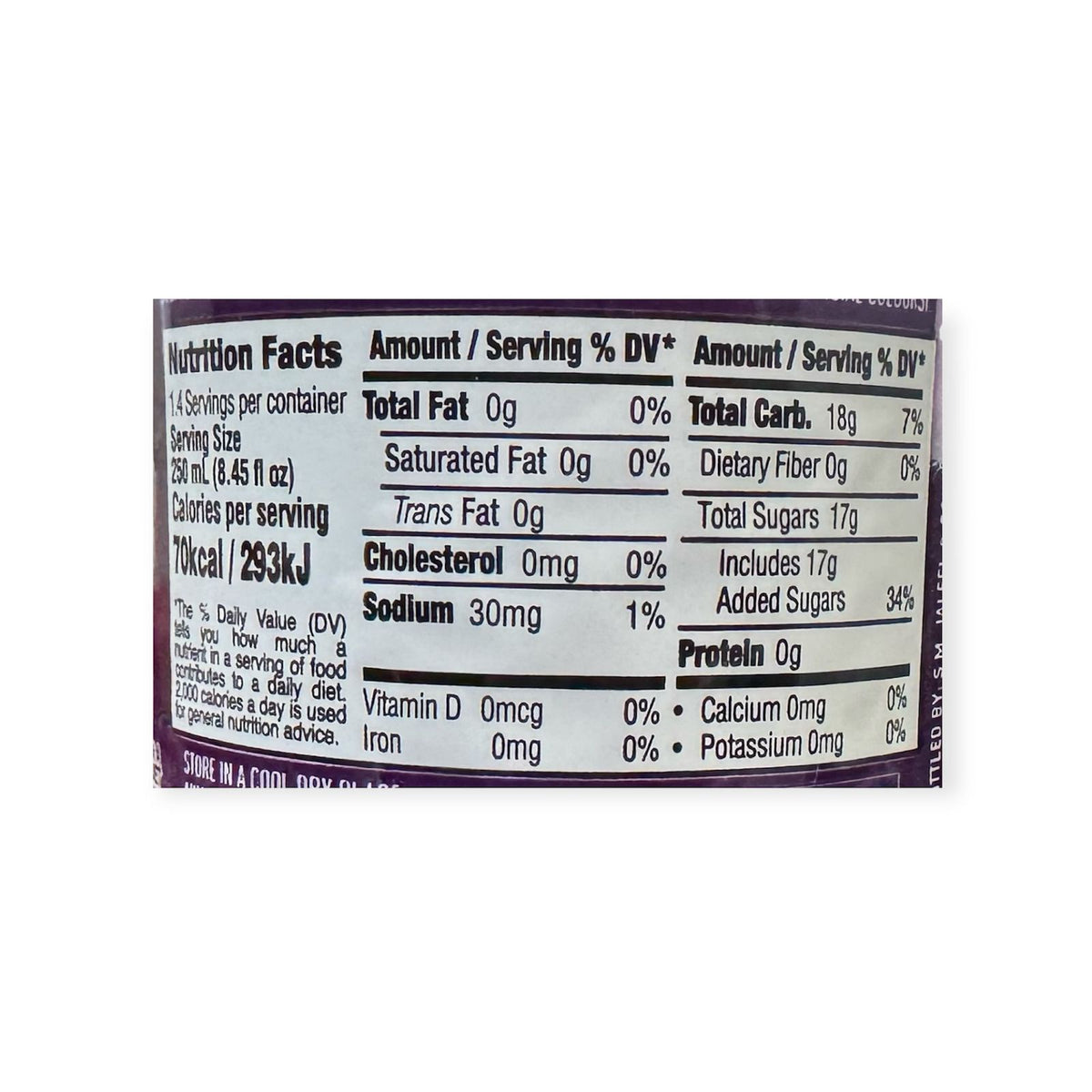 BUSTA Grape Flavoured Drink 355ML 12 Fl OZ