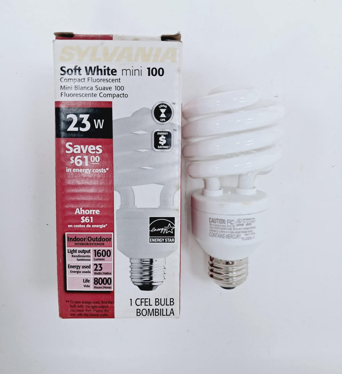 SYLVANIA Bulb Energy 23W 110V CF23EL 29397