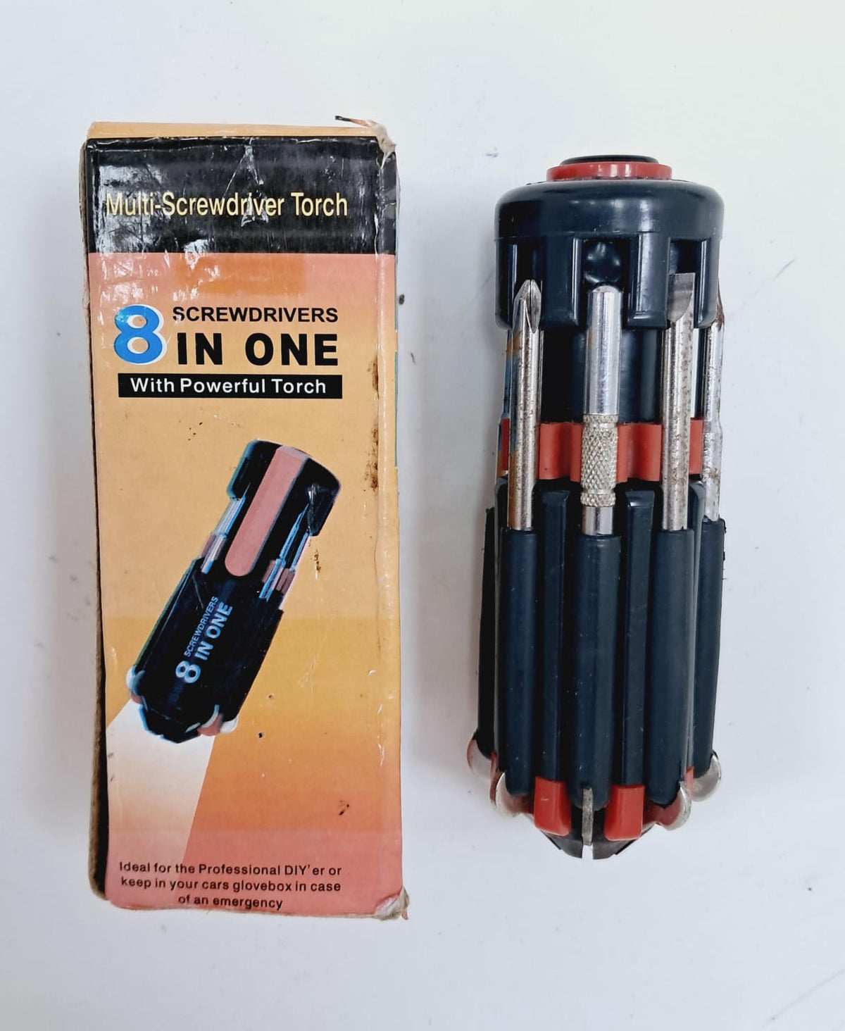 Screwdriver 8 IN 1 Torch Multi