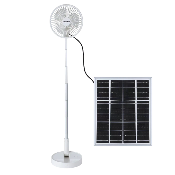 SUPERTRONICS Fan 8" HS-T8 Solar Rechargeable Folding Telescope AC/DC