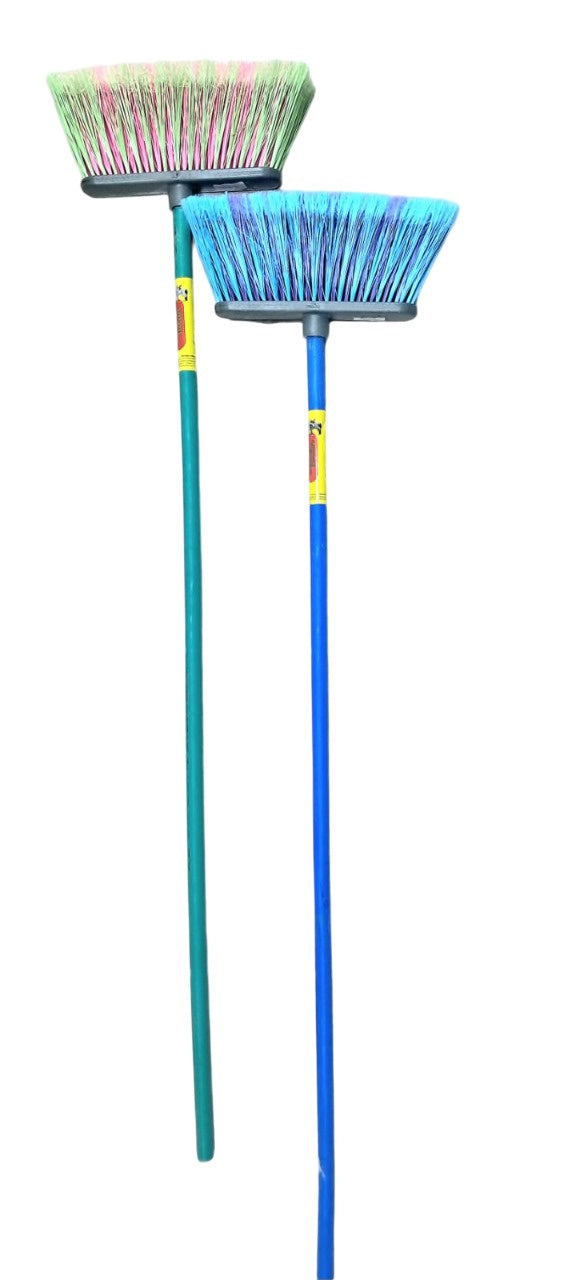 Broom W/STICK Super Maravilla 62172 Soft Bristle