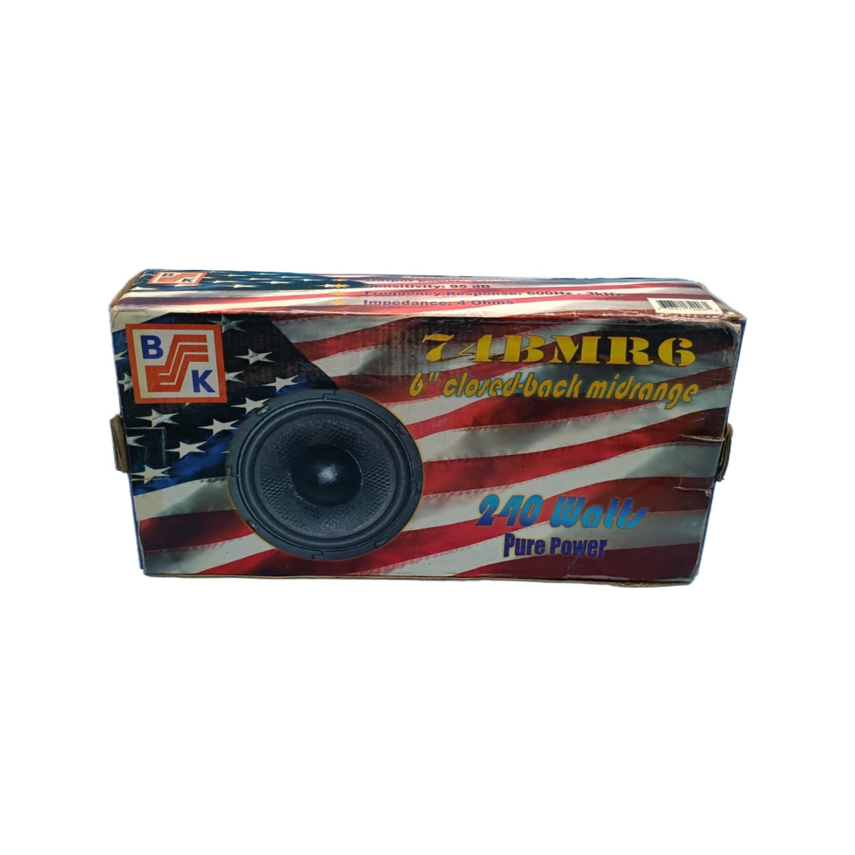BLASTKING Midrange 74BMR6 6" CLOSED-BACK 240W