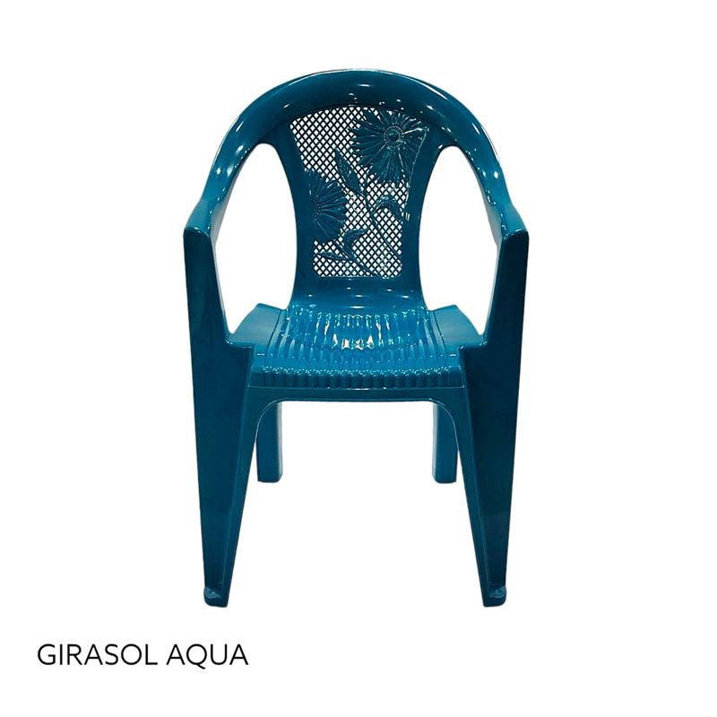 Chair Plastic Color Silla Girasol