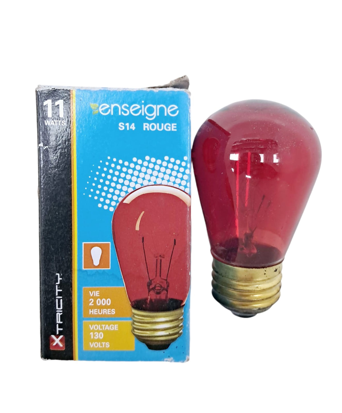 XTRICITY Bulb S14 Red 11W 120V 1-63057