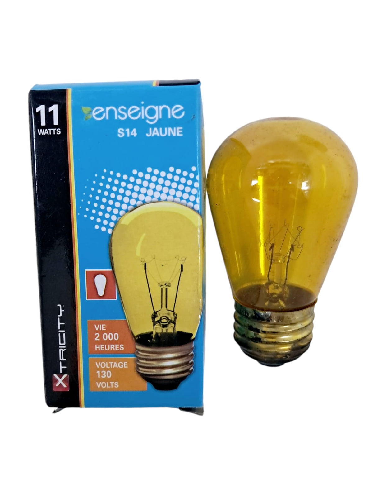 XTRICITY Bulb S14 Yellow 11W 120V 1-63058