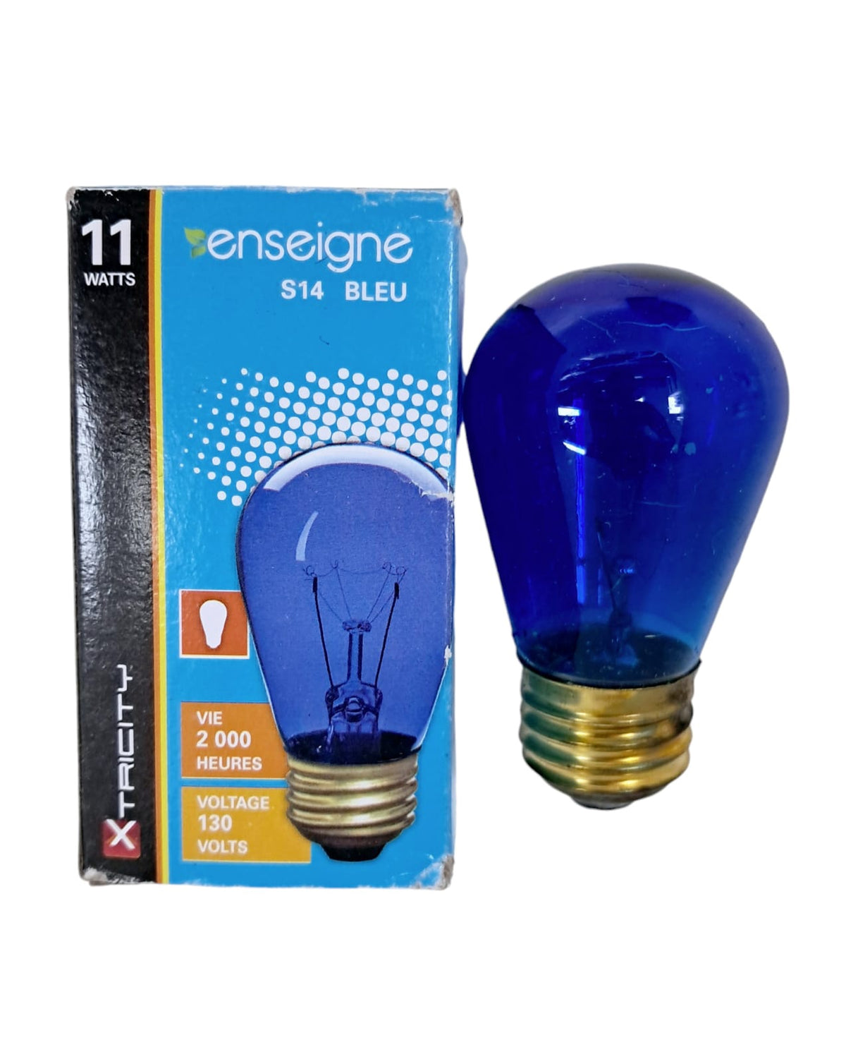 XTRICITY Bulb S14 Blue 11W 120V 1-63056