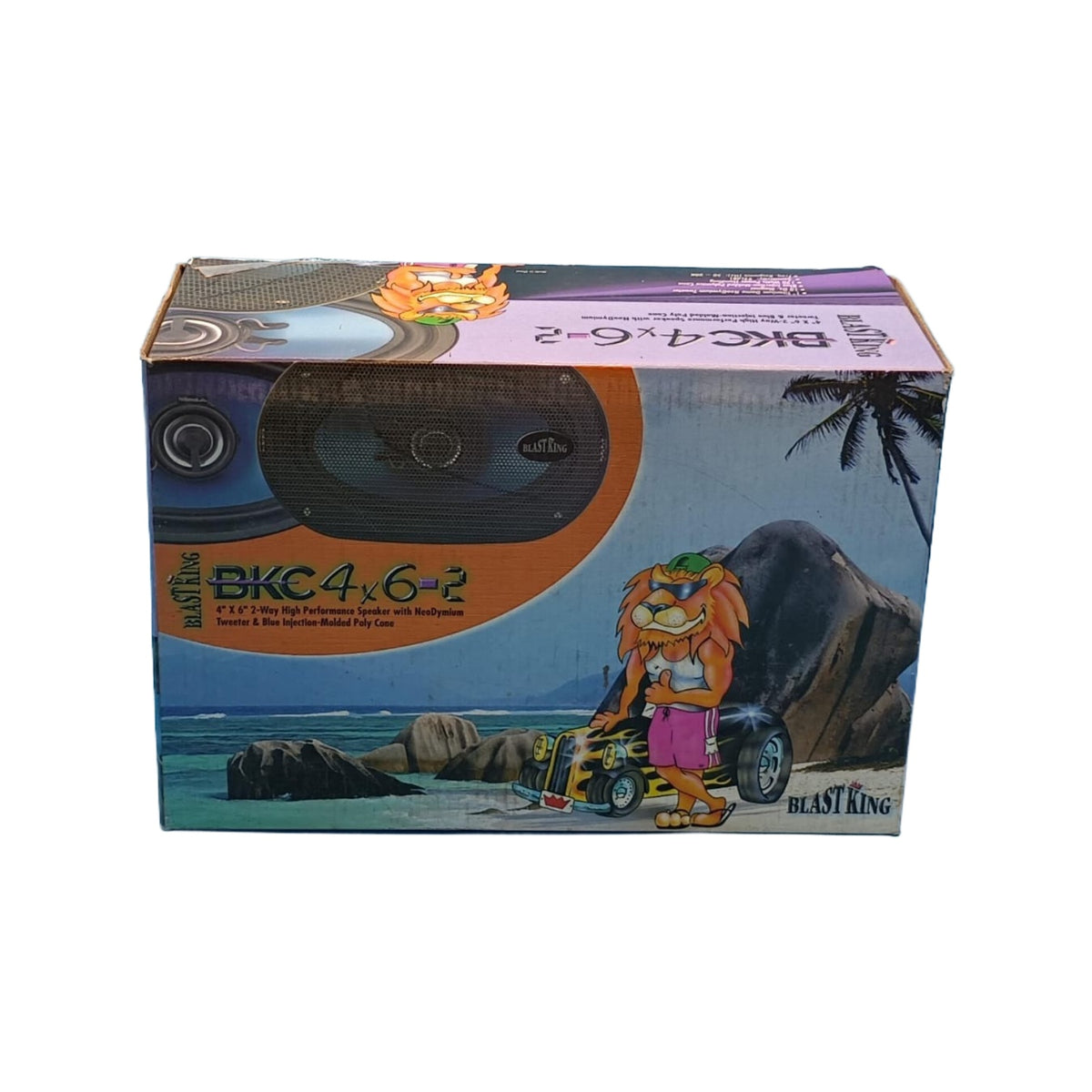 BLASTKING Speaker Car I-BKC4X6-2 4" X 6" 2-WAY 120W