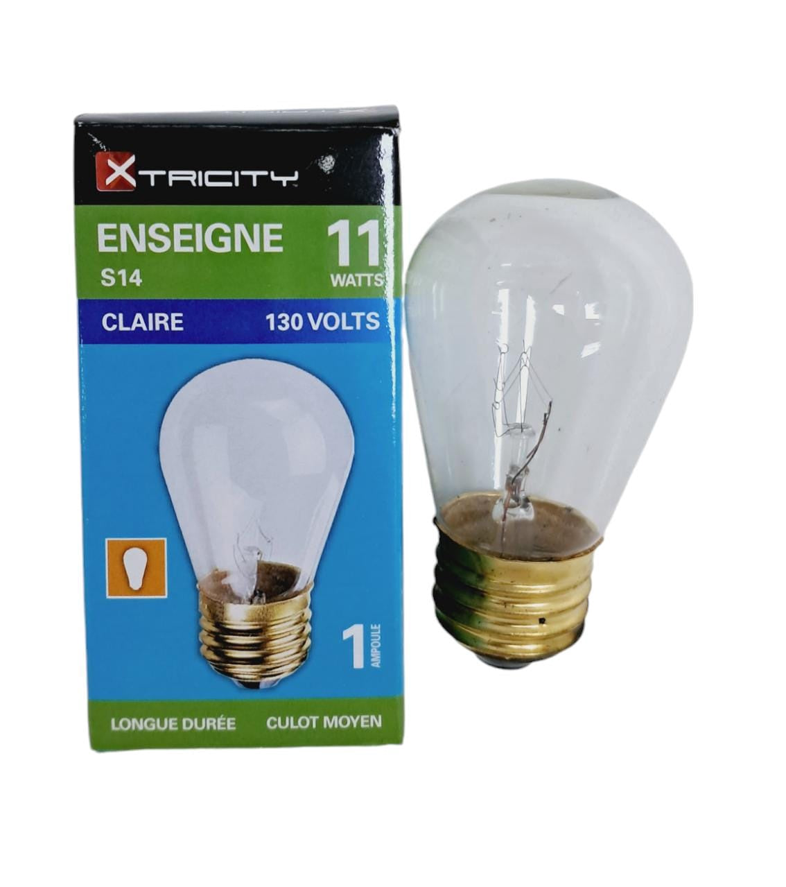XTRICITY Bulb S14 Clear 11W 120V 1-63052