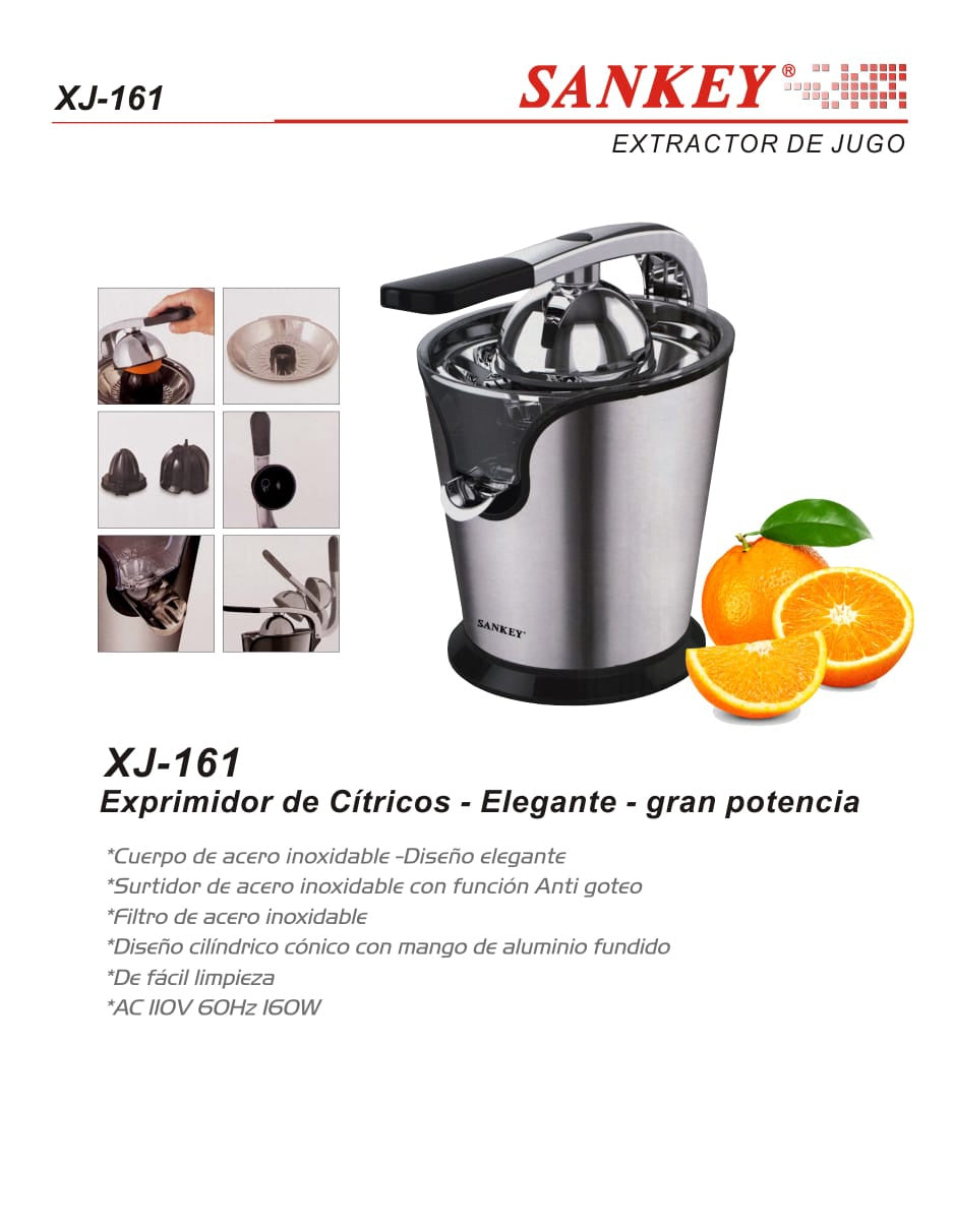 SANKEY Juicer Citrus Xj 161 160W