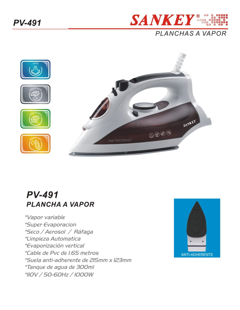 SANKEY Iron PV-491 Steam