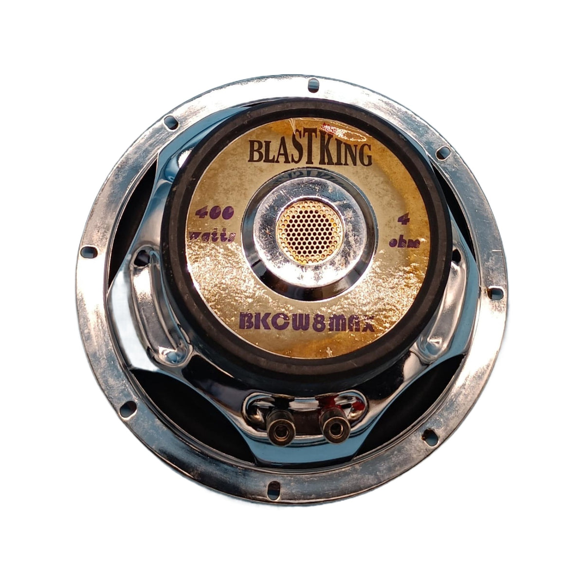 BLASTKING Speaker BKCW8MAX 8" Chrome 400W 4OHMS