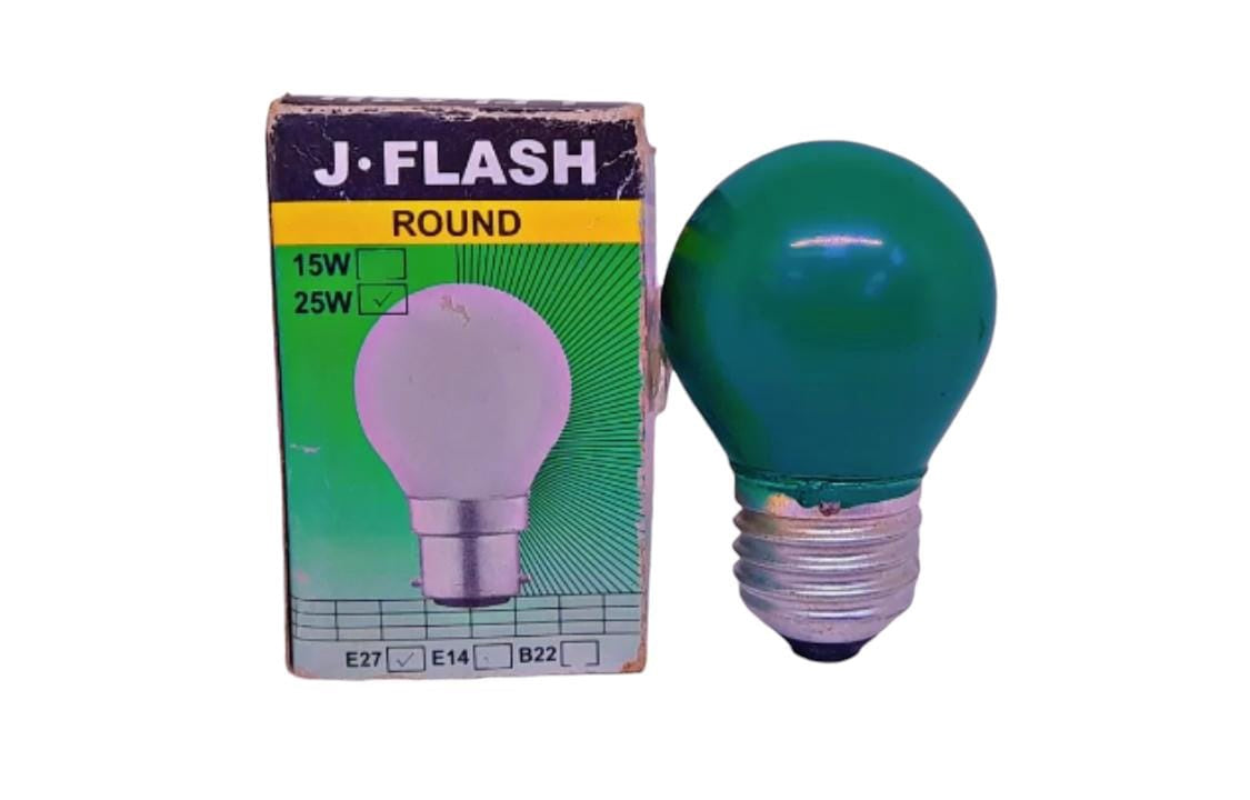 J FLASH Bulb Screw J.flash E27 25W 110V Coloured