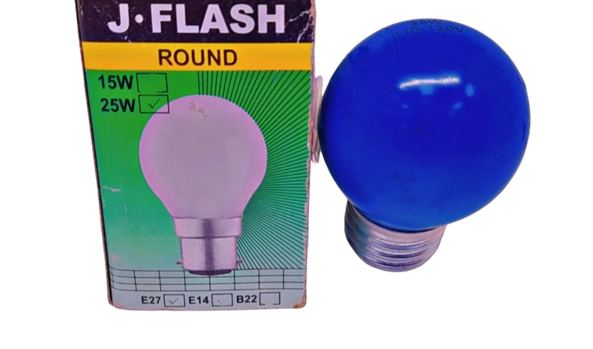 J FLASH Bulb Screw J.flash E27 25W 110V Coloured