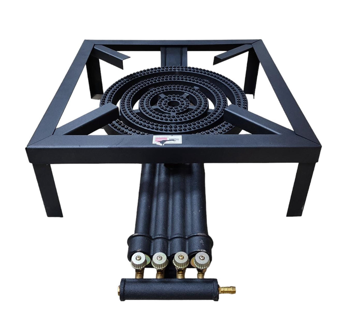 HOMESTAR Stove 1 Burner Cast Iron NVS23912084 13" Burner 4-RING Angle Iron Frame Black