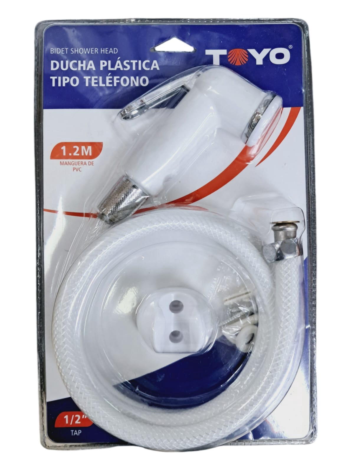 TOYO Handheld Bidet Sprayer with Hose 1.2M PVC FR-33223