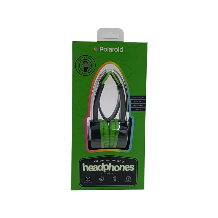 POLAROID Headphone PHP15GR Green for Kids Volume Limiting
