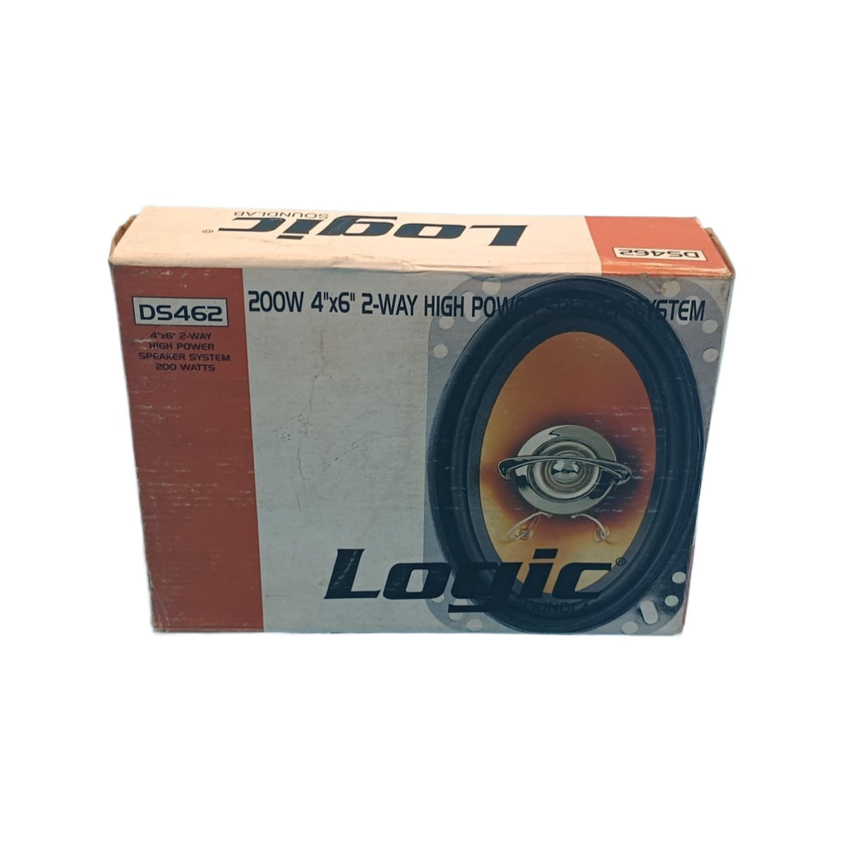 LOGIC Speaker Car DS462 4" X 6" 200W Pr